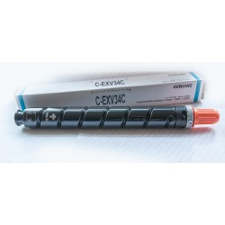Тонер-туба Canon C-EXV34 C синій (аналог) для C2020L/C2020i/C2025i/C2030L/C2030i 270 gr