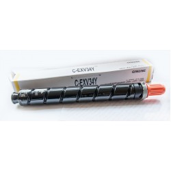 Тонер-туба Canon C-EXV34 Y жовтий (аналог) для C2020L/C2020i/C2025i/C2030L/C2030i 270 gr