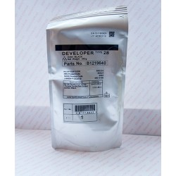 Девелопер Ricoh Type Aficio 2015/2018/2016/2020/3025/3030 / MP 1500/1600/1900/2000/2510/2550/2352/2553/2851/2852/3010/3053/3350/3351/3352/3353 на 60k. EDP B1219640/ B1219645/ 888224 28 DD11BLK