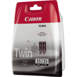 Картридж Картридж Canon PIXMA Ip100/ iP110/ TR150 PGI-35BK Black Ink Twin Pack 1509B012AA PG35BK Original