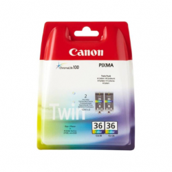 Картридж Canon PIXMA Ip100/ iP110/ TR150 CLI-36 Colour Twin Pack 1511B018AA CLI36 Ink Original