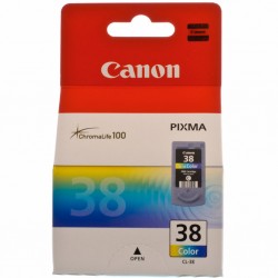 Картридж Canon CL-38 (iP1800, PIXMA 2500) Color 205 арк. (2146B001/2146B005) оригінал