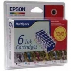 Картридж Epson 6 Pack T048 C13T048140BA для Stylus Color Photo R-200/220/300/320/340/500/600/620/640