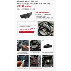 Тримач чипа в картриджі HP CF259 A/X CF276A/X CF277A/X CF289A/X W1520A / W9024 MC
