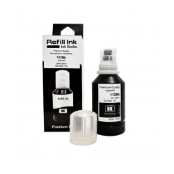 Контейнер з чорнилом Premium Quality для Epson  L11160/L15150/L15160/ L15180/L6490/L6550/L6570/L6580 M15140/ M15180 EcoTank 112 127мл Black Pigment C13T06C14A