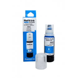 Контейнер з чорнилом Premium Quality для Epson  L4266/ L4267/L6270/L6276/L6290 /L14150/L4150/L4160/ L4167/L4260/L6160/L6170/ L6190/L6260 101 70мл Cyan C13T03V24A
