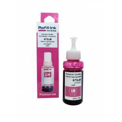 Контейнер з чорнилом Premium Quality для Epson  L1800/L800/L805/L810/L850 673 70мл Light Magenta C13T67364A