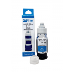 Контейнер з чорнилом Premium Quality для Canon G5040/G6040/G7040/GM2040/GM4040, GI-40C 40 70мл Cyan 3400C001