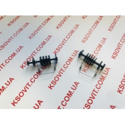 Ролики кришки фьюзера HP LJ P1102 / M1132 / M1212 / M1214 / M1217,CANON LBP3150 / 3108 / 6000 (входить в комплект вузла закріплення RM1-6921,RM1-8283 / RM1-7734 / RC2-9205), RC3-0538 - 2 шт (3204932)