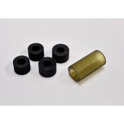 Panasonic Комплект гумових насадок роликів Panasonic KV S7065C/ S7075C/S7077/ S7097 KVSS015 KV-SS015/PJDRB0097Y/PJDRB0098Z/ PJDRB0101Y Cet 5 pcs.