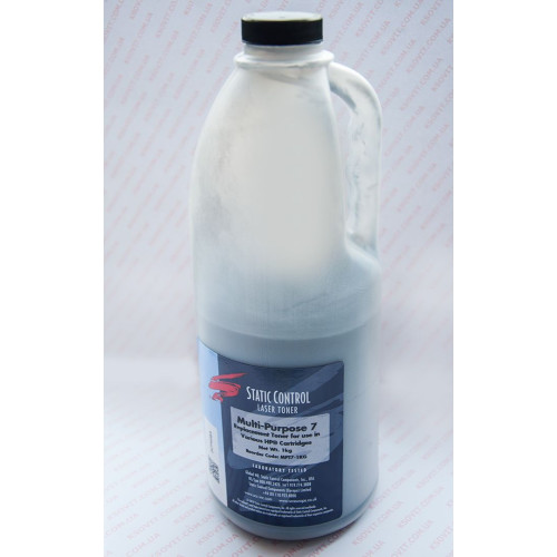 Тонер HP LJ Universal 1005/1505 Static Control 1 КГ (MPT7-1KG)