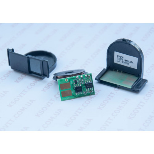 Чип Epson Aculaser C2800 BLACK E-161-K-8K (3206400)