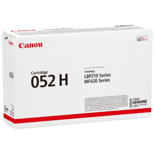 Картридж Canon 052H LBP212DW/214DW/215X/MF421DW/426DW/428X/MF429X Black 2200C002, OEМ
