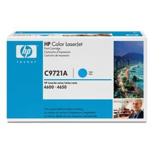 Картридж HP CLJ 4600/ 4650 cyan (C9721A) Оригінал