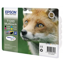 Картридж Epson S22/SX125/420W/425W T1285 (C13T12854010/ C13T12854011/ C13T12854012) B/C/Y/M Оригінал (набір 4 шт.)