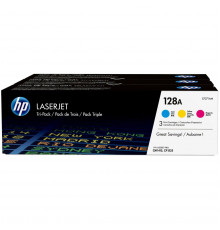 Картридж HP CLJ  CP1525/ CM1415 128A блакитний/пурпурний/жовтий (CF371AM) оригінал