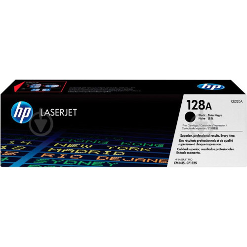 Картридж HP CLJ CP1525n/CM1415fn Black (CE320A) оригінал