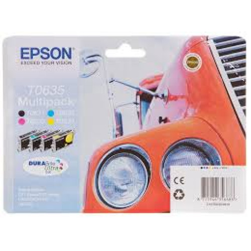 Картридж EPSON Stylus C67/C87/C87Plus/CX3700/4100 MULTIPACK T06354A ОРИГІНАЛ