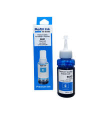 Контейнер з чорнилом Premium Quality для Epson L100/ L110/L120/L121/L130/L1300 /L132/L200/L210/L220/L222/L300/L3050/ L3060/L3070/L312/L350/ L355/L362/L364 /L365/L366/L382/L386/L455/L456/ L486 /L550/L555/L566 664 70мл Cyan C13T66424A