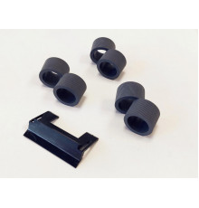 Комплект роликів (витратних матеріалів) Feed Roller Kit для сканерів Kodak i1150/i1180/i1190/WN - ресурс 200К 1756360/CAT1756360 (комплект 6 шт - гумові насадки + гальмівний майданчик)