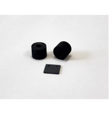Комплект гумових насадок роликів Fujitsu ScanSnap S1300 S1300i S300 S300M PA03541-0001/PA03541-0002 (комплект 2 шт - гумові насадки + накладка гальмівного майданчика)