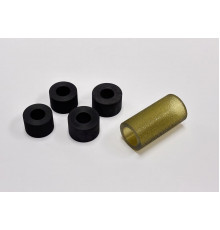 Panasonic Комплект гумових насадок роликів Panasonic KV S7065C/ S7075C/S7077/ S7097 KVSS015 KV-SS015/PJDRB0097Y/PJDRB0098Z/ PJDRB0101Y Cet 5 pcs.